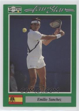 1991 NetPro Tour Stars - [Base] #26 - Emilio Sanchez [EX to NM]