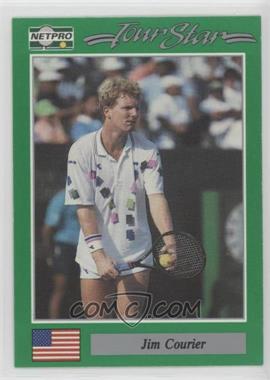 1991 NetPro Tour Stars - [Base] #28 - Jim Courier