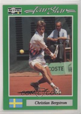 1991 NetPro Tour Stars - [Base] #33 - Christian Bergstrom