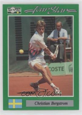 1991 NetPro Tour Stars - [Base] #33 - Christian Bergstrom