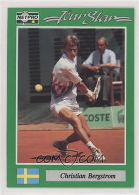 1991 NetPro Tour Stars - [Base] #33 - Christian Bergstrom