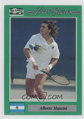 1991 NetPro Tour Stars - [Base] #48 - Alberto Mancini