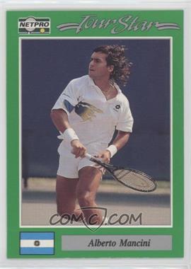 1991 NetPro Tour Stars - [Base] #48 - Alberto Mancini