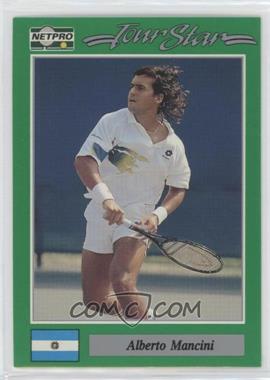 1991 NetPro Tour Stars - [Base] #48 - Alberto Mancini