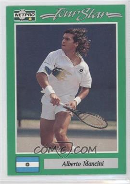 1991 NetPro Tour Stars - [Base] #48 - Alberto Mancini