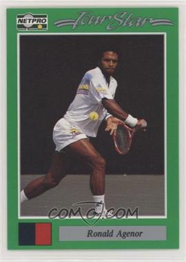 1991 NetPro Tour Stars - [Base] #87 - Ronald Agenor