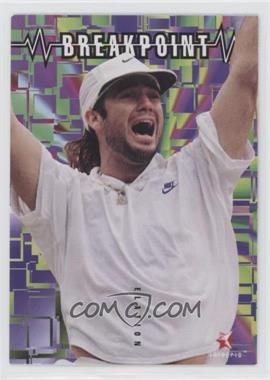 1996 Intrepid Blitz ATP Tour - [Base] #90 - Breakpoint - Andre Agassi