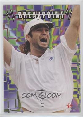 1996 Intrepid Blitz ATP Tour - [Base] #90 - Breakpoint - Andre Agassi