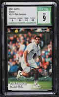 Pete Sampras [CSG 9 Mint] #/5,000