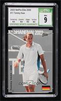 Tommy Haas [CSG 9 Mint] #/2,000