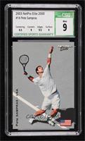 Pete Sampras [CSG 9 Mint] #/2,000