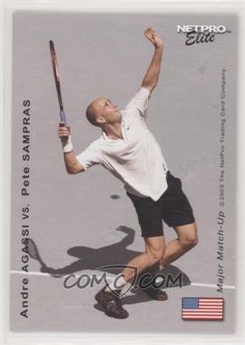 2003 NetPro Elite Series - Major Match-Up #AAPS - Andre Agassi vs. Pete Sampras