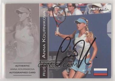2003 NetPro International Series - Court Authentic - 500 Signatures #10C - Anna Kournikova /500