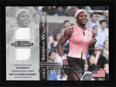2003 NetPro International Series - Court Authentic - Apparel #2D - Serena Williams