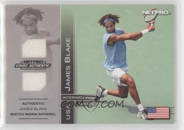 2003 NetPro International Series - Court Authentic - Apparel #7D - James Blake