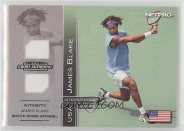 2003 NetPro International Series - Court Authentic - Apparel #7D - James Blake