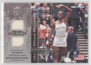 2003 NetPro International Series - Court Authentic - Apparel #8D - Venus Williams