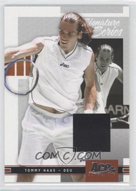 2005 Ace Authentic Signature Series - [Base] - Jerseys #33 - Tommy Haas /500