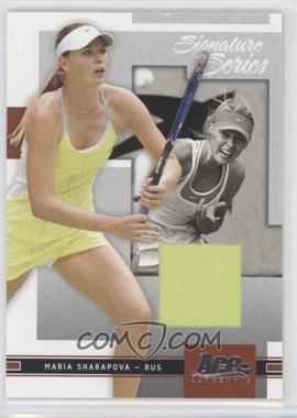 2005 Ace Authentic Signature Series - [Base] - Jerseys #4 - Maria Sharapova /500