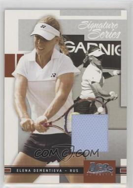 2005 Ace Authentic Signature Series - [Base] - Jerseys #8 - Elena Dementieva /500