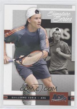 2005 Ace Authentic Signature Series - [Base] #9 - Guillermo Coria