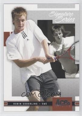 2005 Ace Authentic Signature Series - [Base] #97 - Robin Soderling