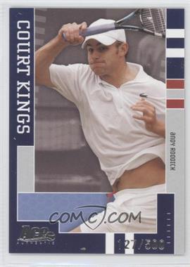 2005 Ace Authentic Signature Series - Court Kings #CK-2 - Andy Roddick /500