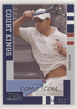 2005 Ace Authentic Signature Series - Court Kings #CK-2 - Andy Roddick /500