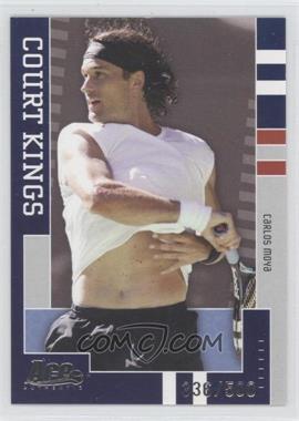 2005 Ace Authentic Signature Series - Court Kings #CK-5 - Carlos Moya /500