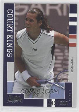 2005 Ace Authentic Signature Series - Court Kings #CK-8 - Tommy Haas /500