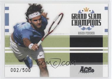 2005 Ace Authentic Signature Series - Grand Slam Champions #GS-1 - Roger Federer /500