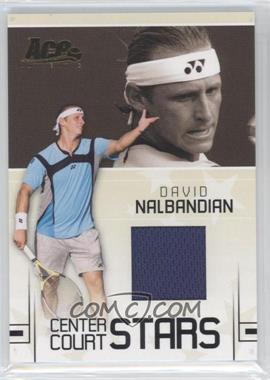 2006 Ace Authentic Grand Slam - Center Court Stars - Materials #CC-5 - David Nalbandian