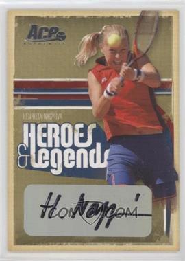 2006 Ace Authentics Heroes & Legends - [Base] - Autographs #12 - Henrieta Nagyova /225