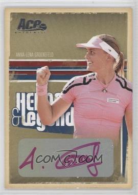 2006 Ace Authentics Heroes & Legends - [Base] - Autographs #30 - Anna-Lena Groenefeld /100