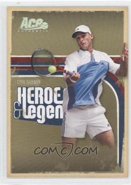 2006 Ace Authentics Heroes & Legends - [Base] - Holofoil #83 - Cyril Saulnier /100