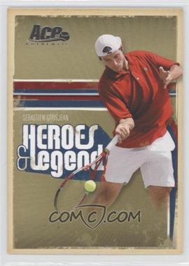 2006 Ace Authentics Heroes & Legends - [Base] #31 - Sebastien Grosjean