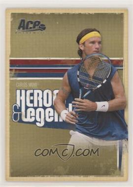 2006 Ace Authentics Heroes & Legends - [Base] #63 - Carlos Moya