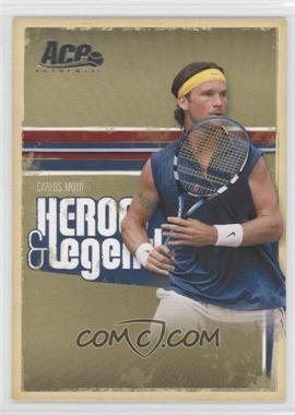 2006 Ace Authentics Heroes & Legends - [Base] #63 - Carlos Moya