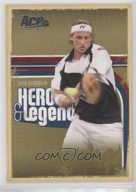 2006 Ace Authentics Heroes & Legends - [Base] #67 - David Nalbandian