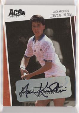 2006 Ace Authentics Heroes & Legends - Legends of the Game - Autographs #LG-13 - Aaron Krickstein /400