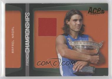2007 Ace Authentic French Championships - [Base] - Jersey #FC-1 - Rafael Nadal