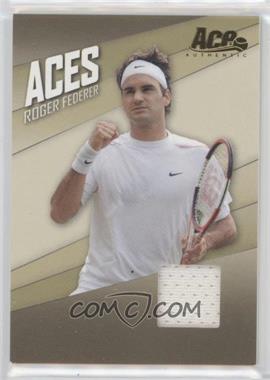 2007 Ace Authentic Straight Sets - Aces - Materials #AC-3 - Roger Federer