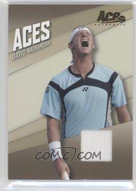 2007 Ace Authentic Straight Sets - Aces - Materials #AC-6 - David Nalbandian