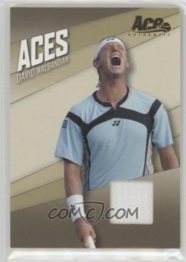2007 Ace Authentic Straight Sets - Aces - Materials #AC-6 - David Nalbandian