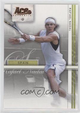 2007 Ace Authentic Straight Sets - [Base] - Bronze #31 - Rafael Nadal