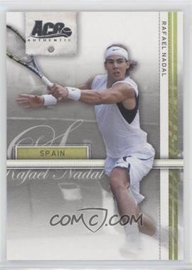 2007 Ace Authentic Straight Sets - [Base] - Bronze #31 - Rafael Nadal