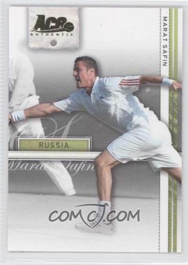 2007 Ace Authentic Straight Sets - [Base] - Gold #22 - Marat Safin /25