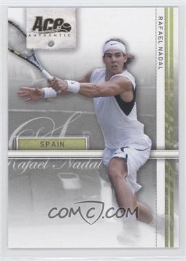 2007 Ace Authentic Straight Sets - [Base] - Gold #31 - Rafael Nadal /25
