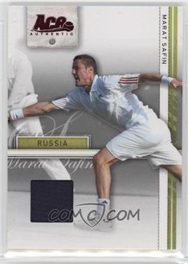 2007 Ace Authentic Straight Sets - [Base] - Materials #22 - Marat Safin [EX to NM]