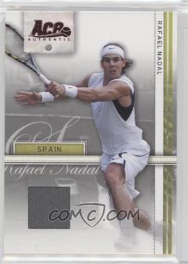 2007 Ace Authentic Straight Sets - [Base] - Materials #31 - Rafael Nadal